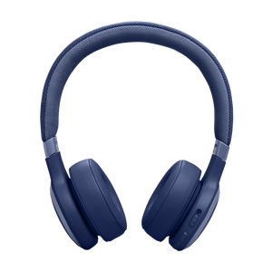 JBL Live 670NC - Blue - Wireless On-Ear Headphones with True Adaptive Noise Cancelling - Back